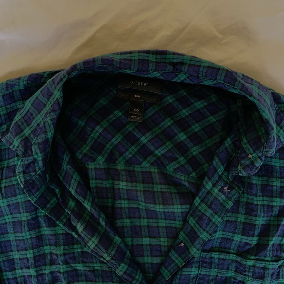 J Crew Flannel Shirt - Picture 2 of 3
